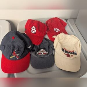 Bundle Of St. Louis Cardinals Hats